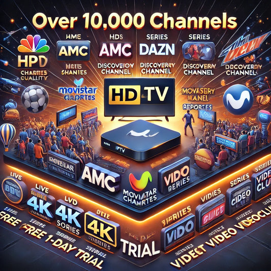 Lista IPTV 4K +10.000 canales 12 MESES